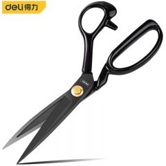 得力（deli） 9英寸服装剪裁缝剪裁布剪刀剪子工业剪锰钢 DL358029