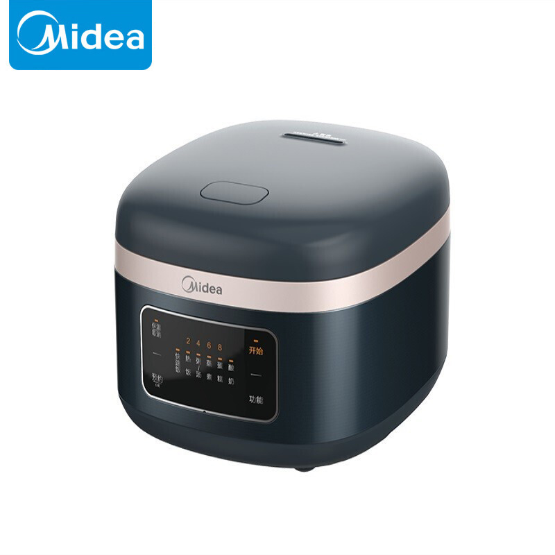 美的（Midea） 电饭煲家用4升电饭锅金属机身聚能内胆多功能电饭锅蓝色MB-FB40M1-805T