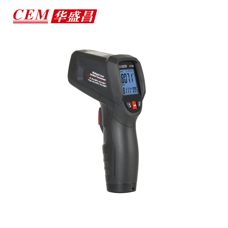 华盛昌（CEM） DT-836红外线测温仪高精度手持式工业级温度计