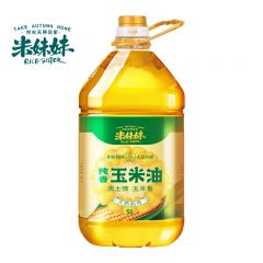 米妹妹（MIMEIMEI）食用油  物理压榨 纯香玉米油5L