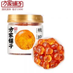 方家铺子 中华老字号桃胶300g 杂质少中大颗粒免挑选桃花泪