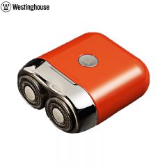 西屋（Westinghouse） 男士电动剃须刀便携迷你充电式胡须刀刮胡刀R202熔岩橙