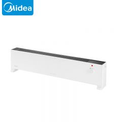 美的（Midea） 踢脚线电暖器移动地暖烤火炉防水尘石墨烯发热无声光卧室干衣热幕空气墙NDV-F1