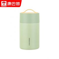 康巴赫（KBH） 软提手撞色焖烧杯800ml牛油果绿KH-T80B03