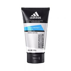 阿迪达斯（Adidas） 男士活力保湿泡沫洁面乳100g深层净肤水润不紧绷