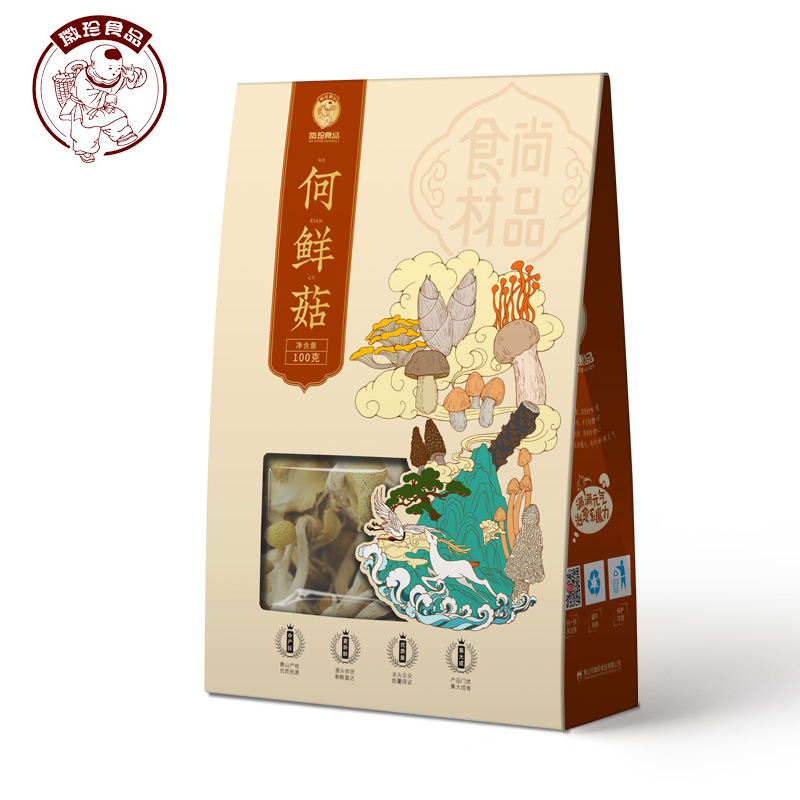 徽珍 何鲜菇100g/盒