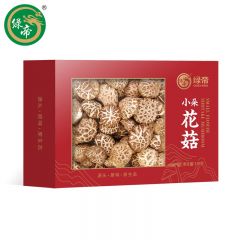 绿帝 菇香菇南北干货花菇土特产剪跟蘑菇煲汤食材 小朵花菇128g