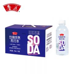 鲁花 饮用水整箱装 天然苏打水318ml*10瓶