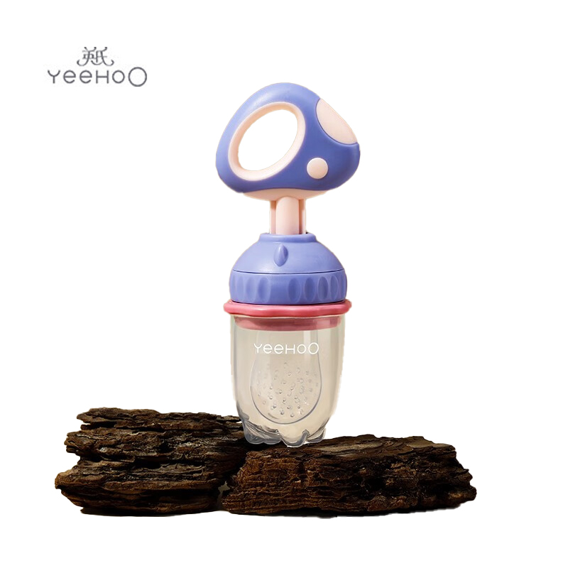 英氏（YEEHOO） C04A短尾龙果蔬咬咬袋紫色