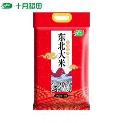 十月稻田 飘云 东北大米5kg 黑龙江香米粳米10斤粳米一级