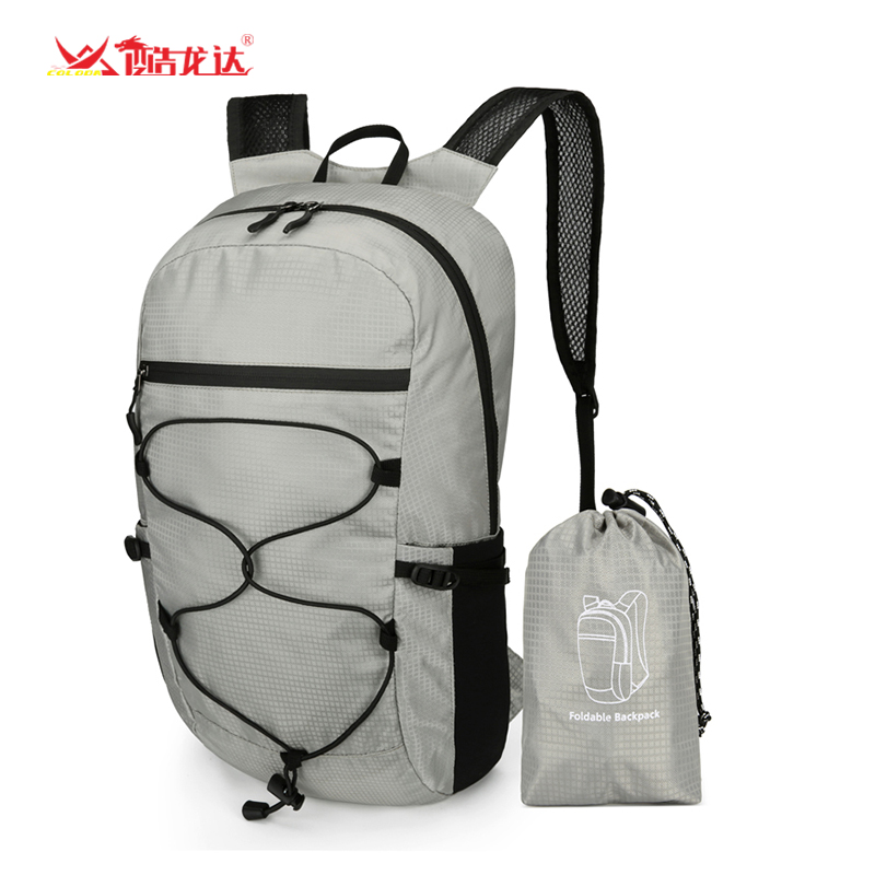 酷龙达（Coloda） CLD-B531户外运动双肩包骑行背包轻便男女登山旅游包可折叠跑步皮肤包