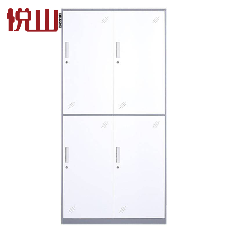 悦山 加厚四门更衣柜 工柜会议柜办公室柜子 900W*500D*1850H 台
