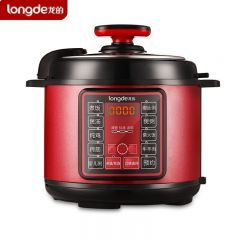 龙的（longde）LD-YL501A电压力锅电脑式多功能操控家用5L电高压锅智能预约电饭锅煮饭煲汤锅5L