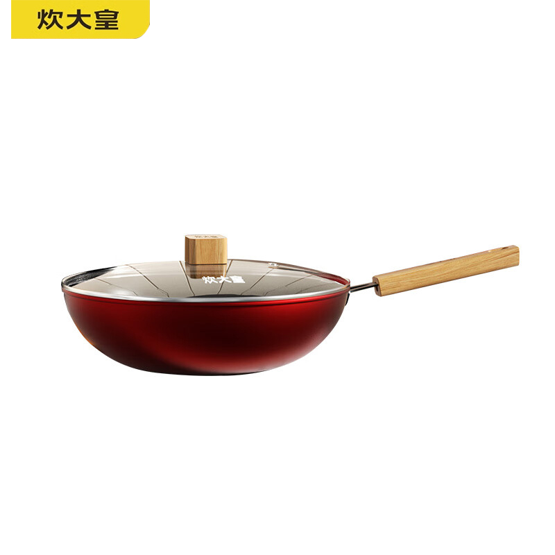 炊大皇（COOKER KING） 家和盛宴炒锅家用大容量锅具多种炉灶通用轻油烟锅CDH-GTD215