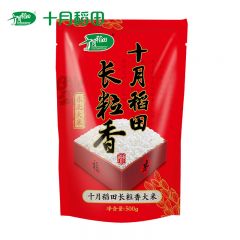 十月稻田（SHIYUEDAOTIAN） 长粒香米500g 东北大米1斤 家庭装 一年一季