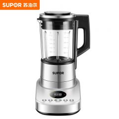 苏泊尔（SUPOR） SP66R轻音可拆洗破壁机家用蒸汽清洗多功能加热豆浆机料理机辅食机超薄电机烘焙研磨一机双杯1.75L