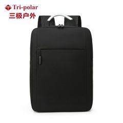 三极户外（Tri-polar） TP2056男女大容量双肩背包初中学生书包韩版电脑包黑色