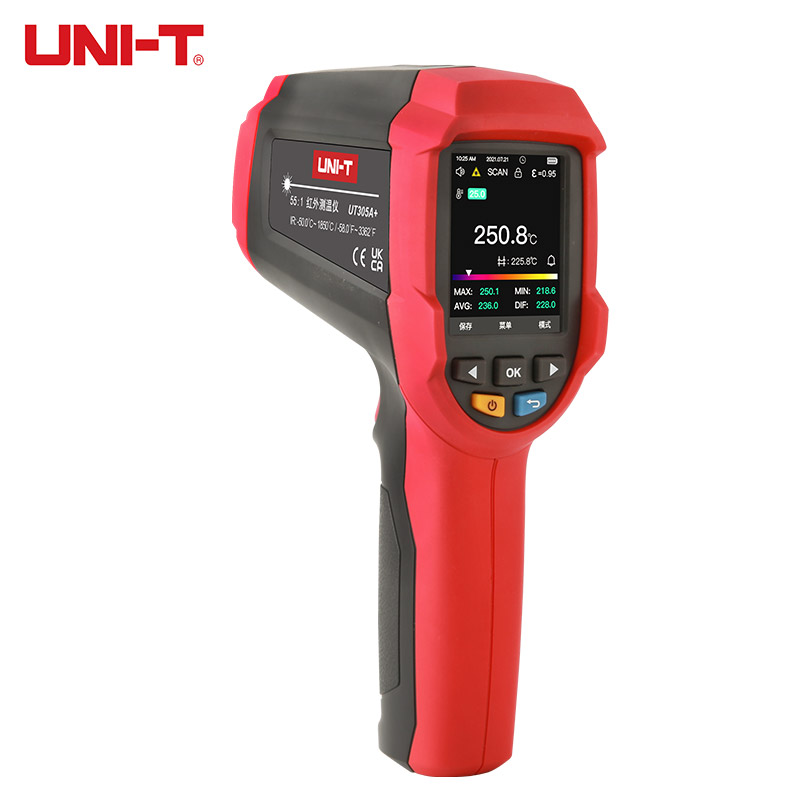 优利德（UNI-T）UT305A+红外测温仪 高精度手持式工业测温枪暖通故障维修非接触式