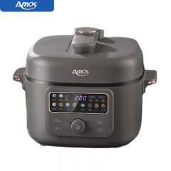 亚摩斯（AMOS） AS-YDG409A钛釜0涂层电压力锅高压锅智能压力锅家用高压电饭煲双盖多功能