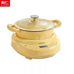 利仁（Liven） DHG-D4160珐琅锅铸铁锅炖煮锅煲汤焖煮锅多功能烹饪锅具家用炖锅燃气电磁炉