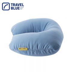 蓝旅（TRAVEL BLUE） 222超软舒适颈枕充气u型枕旅行飞机颈椎护颈枕小巧便携易收纳蓝色