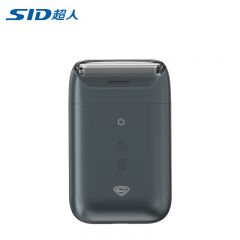 超人（SID）剃须刀电动刮胡刀男士车载充电式便携剃胡须子刀情人节生日送男友礼物送老公 双头便携-RS901 普通装