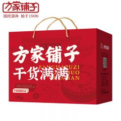 方家铺子 十全十美阖家欢820g 菌菇干货食用菌紫菜粥料火锅食材煲汤原料送礼品福利 礼盒