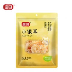 富昌 小银耳200g 小朵一人食 白木耳 易出胶 莲子百合羹配料