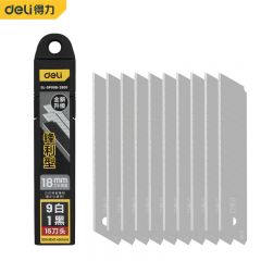 得力（deli） 硬纸板皮具切割美工刀裁纸刀壁纸刀片 DL-DPJ09B-2800