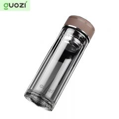 果兹（GUOZI） GZ-S59 星辰商务双层玻璃保温杯小型商务办公杯便携式泡茶杯茶水分离杯 350ml