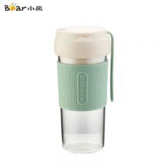 小熊（Bear） LLJ-P03M6 料理机春意绿40W 家用便携榨汁机随行杯绿色
