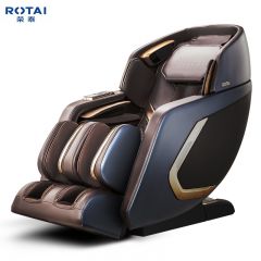 荣泰（RONGTAI） 按摩椅家用全身太空舱AI智能语音电动按摩椅RT6908s芯动椅 咖啡色