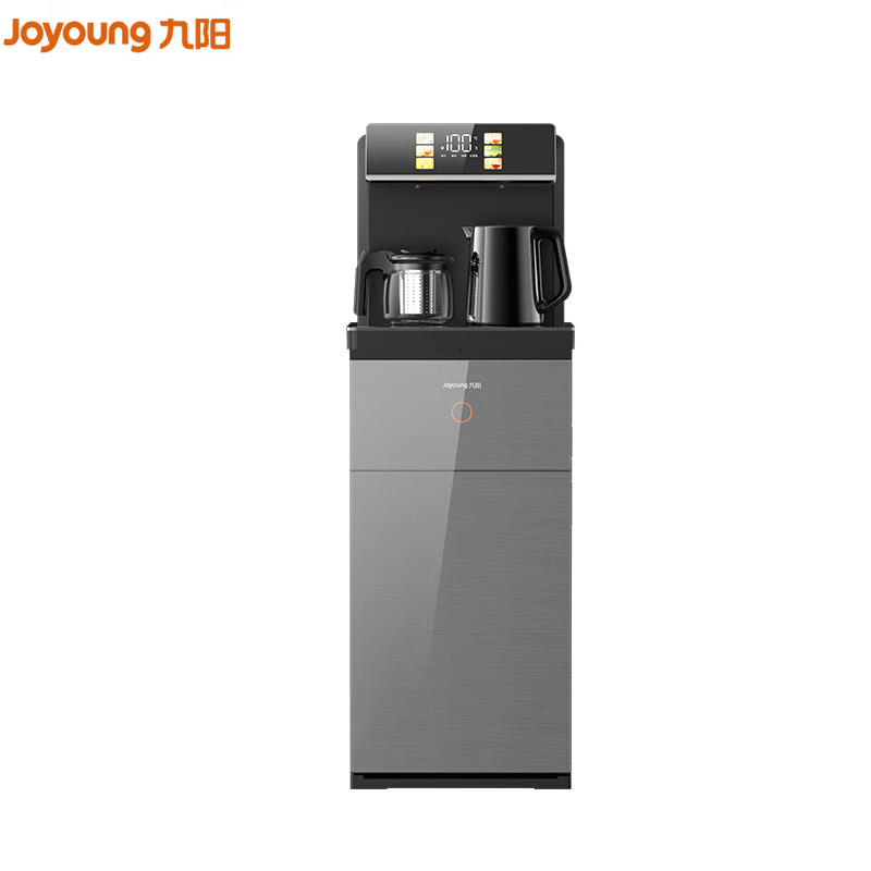 九阳（Joyoung） JYW-WH475茶吧机304不锈钢内胆开水壶家用立式饮水机下置水桶茶吧机一体柜温热型