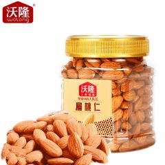 沃隆 300g扁桃仁（臻品罐）无壳坚果巴旦木仁零食干果炒货营养健康休闲食品