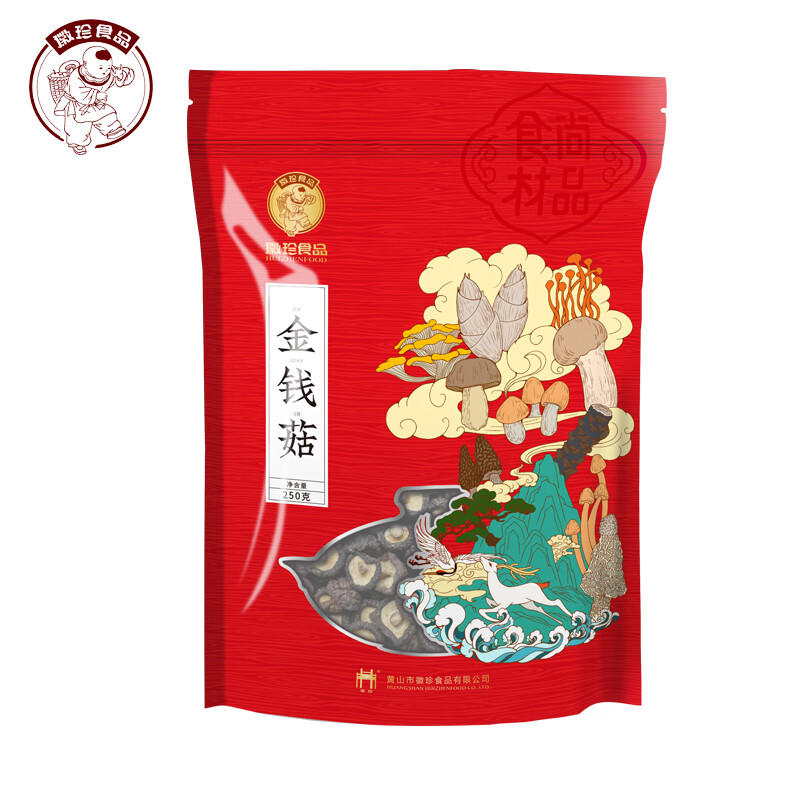 徽珍 金钱菇250g/袋