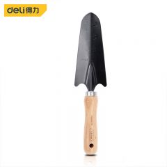 得力（deli） DL580822 便携式园艺小铲子赶海工具铁锹手铲窄铲