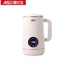 爱仕达（ASD） AJ-L60E906家用小型智能预约豆浆机迷你1L干豆免泡直打轻音研磨4h长效保温辅食机