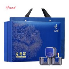 忆江南 绿茶 合心钱塘龙井特级礼盒装144g 合心礼盒装 明前春茶茶叶