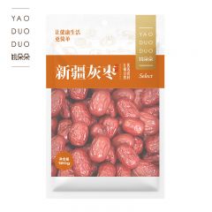 姚朵朵 新疆灰枣 南北干货泡茶煲汤原料家用聚餐 新疆灰枣120克