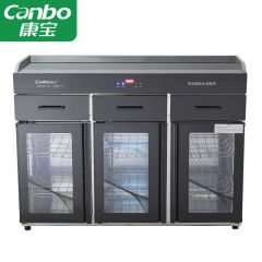 康宝（Canbo） XDZ350-CS4 消毒柜商用多功能茶水柜臭氧紫外线中温烘干350升国标星级消毒 不锈钢层架+不锈钢内胆