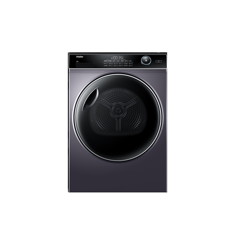 海尔（Haier） 10KG家用滚筒式热泵烘干机  360°自由柔烘 16分钟快速烘干 GBN100-126