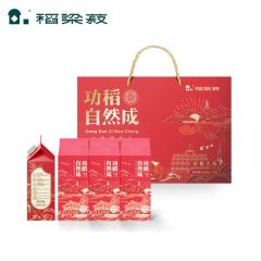 稻梁菽 东北五常有机稻花香大米 功稻自然成2.5kg