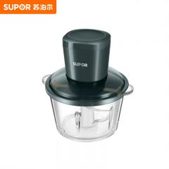 苏泊尔（SUPOR） JRD05-U升级搅菜杆花样速搅辅食易洗实心短轴双层四刃精钢刀锋绞肉机绿色