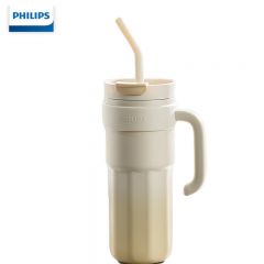 飞利浦（PHILIPS） AWP2562AP保冷冰霸杯不锈钢大容量吸管保温杯新款学生水杯子