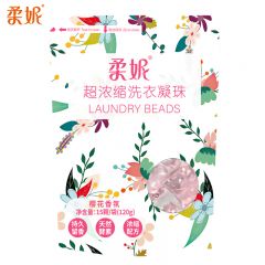 柔妮 浓缩洗衣凝珠持久留香 樱花香氛15粒袋裝