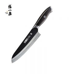 张小泉 闲云系列大马士革菜刀 厨房用刀多用刀 D100431