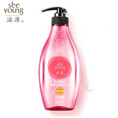 滋源（seeyoung） 柔顺香氛洗发水甜美邂逅无硅油洗头水亮泽水润养护 干枯毛躁535ml