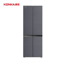 康佳（KONKA） BCD-418WUP4-V 十字对开门冰箱418升超大容量风冷无霜十五天生态原鲜