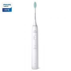 飞利浦（PHILIPS） HX2421/02电动牙刷成人声波震动牙刷情侣款牙刷智能牙刷自动牙刷2种清洁模式