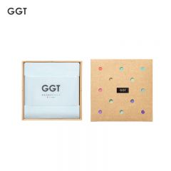 GGT 日本雪花绒浴巾礼盒加大加厚款送礼成人大浴巾速干男女洗澡巾浴巾礼盒装空色70*140cm